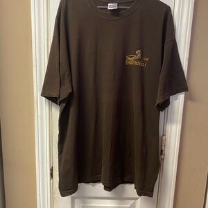 Gildan Brown New Orleans Graphic Short Sleeve Tee